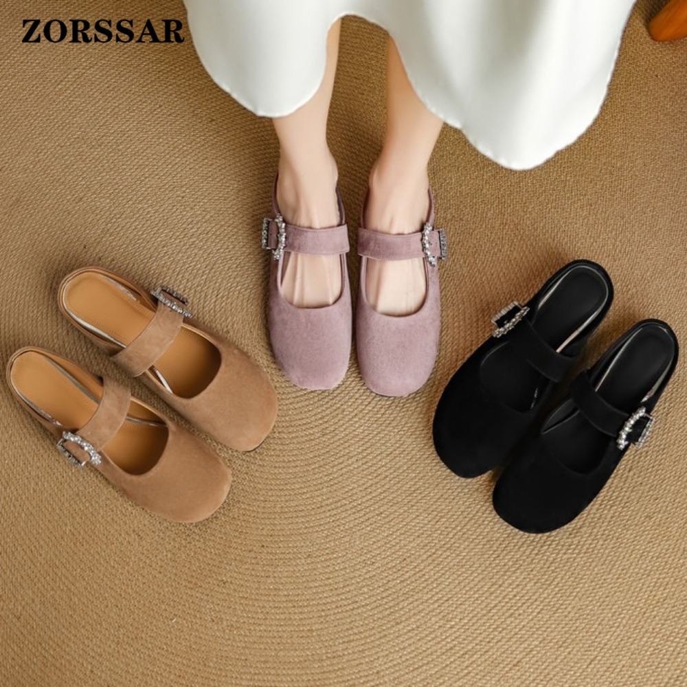 Kids Shoes Women - Sandal Wanita Model Mary Jane Berbahan