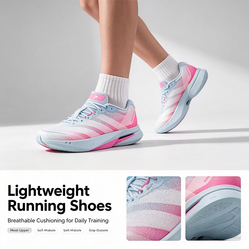 Women'S Shoes Pink Adidas - Sepatu Lari Adidas Pink Putih Biru