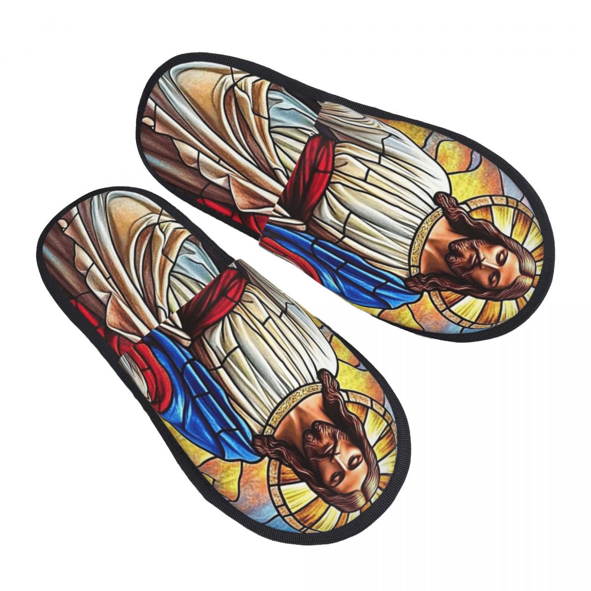 Fluffy Fur Slipper - Sandal Rumah Yesus Kristus yang Menyelamatkan,