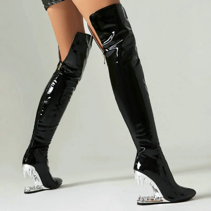 Women'S Shoes X Wide - Tiger Dental sepatu bot panjang untuk