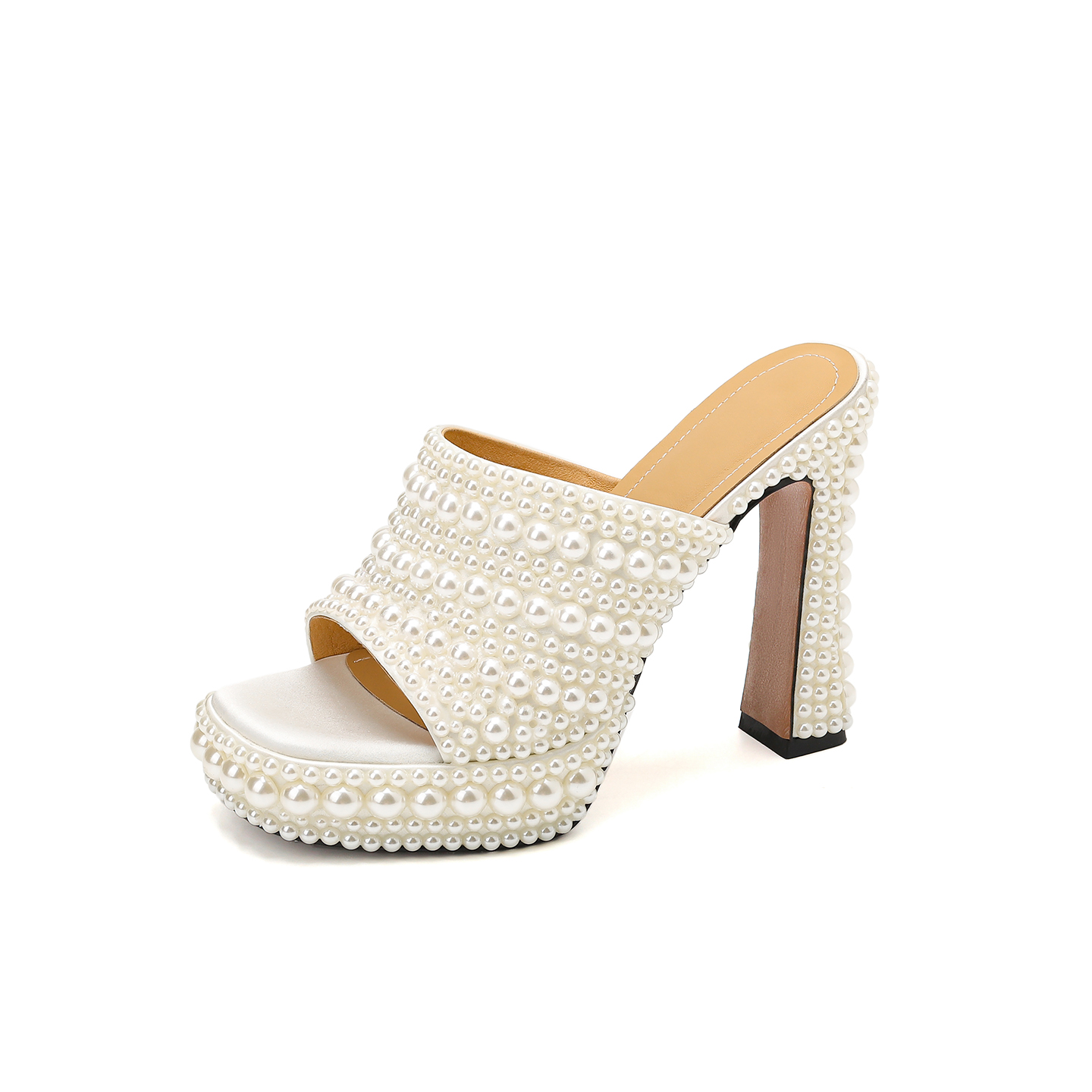 Women Shoes Waterproof - Sandal Wanita Putih Anti Air Platform