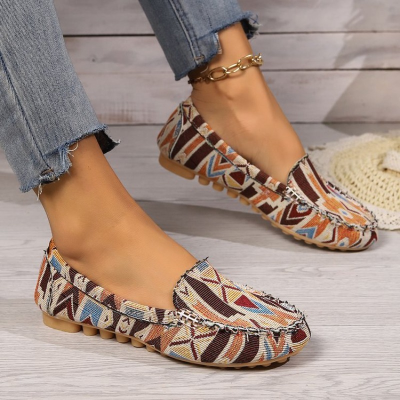 Loafer Flat Women - Sepatu Loafer Musim Semi Gugur Tahan