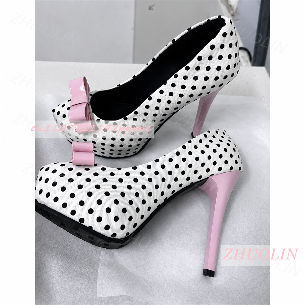 Sepatu Wanita Putih Hitam Polk - Women Shoes Us To Eu ulasan dan harga