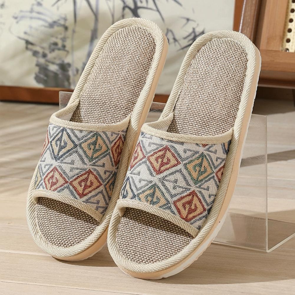 Sendal Rumah Linen Four Season - Jelly Sandal Women ulasan dan harga