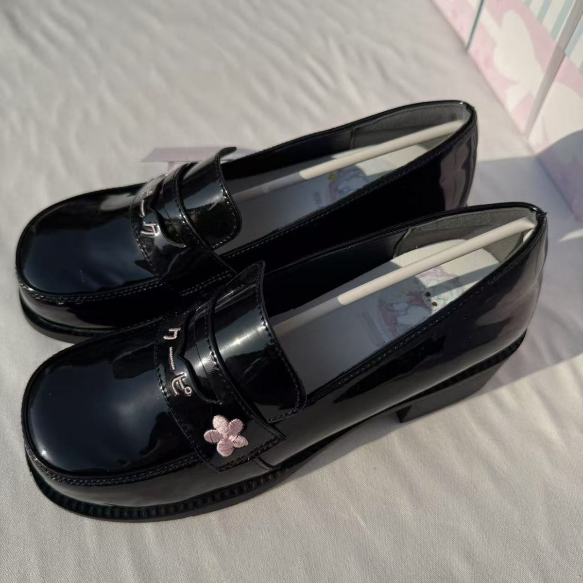 Sepatu Jahit Gaya Jepang yang  - Women'S Shoes Kitten Heels ulasan dan harga