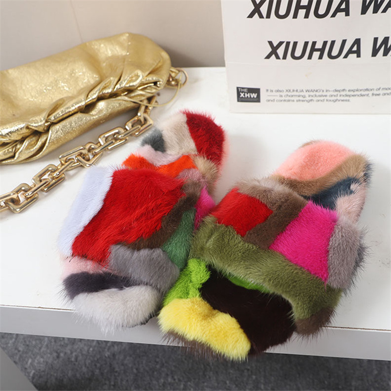 Sandal Wanita Berbulu Lembut,  - Fluffy Fur Slipper ulasan dan harga