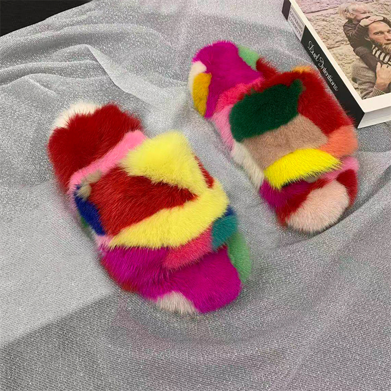 Sandal Wanita Berbulu Lembut,  - Fluffy Fur Slipper ulasan dan harga