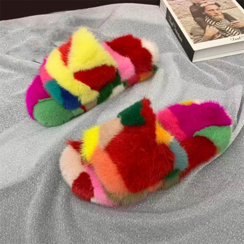 Sandal Wanita Berbulu Lembut,  - Fluffy Fur Slipper ulasan dan harga