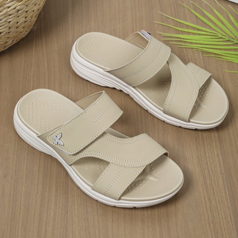 Sepatu Sandal Wanita Hak Wedge - Peep Toe Heels ulasan dan harga