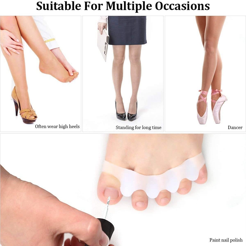 1 Pasang Pemisah Jari Kaki Sil - Women'S Shoes With Bunions ulasan dan harga