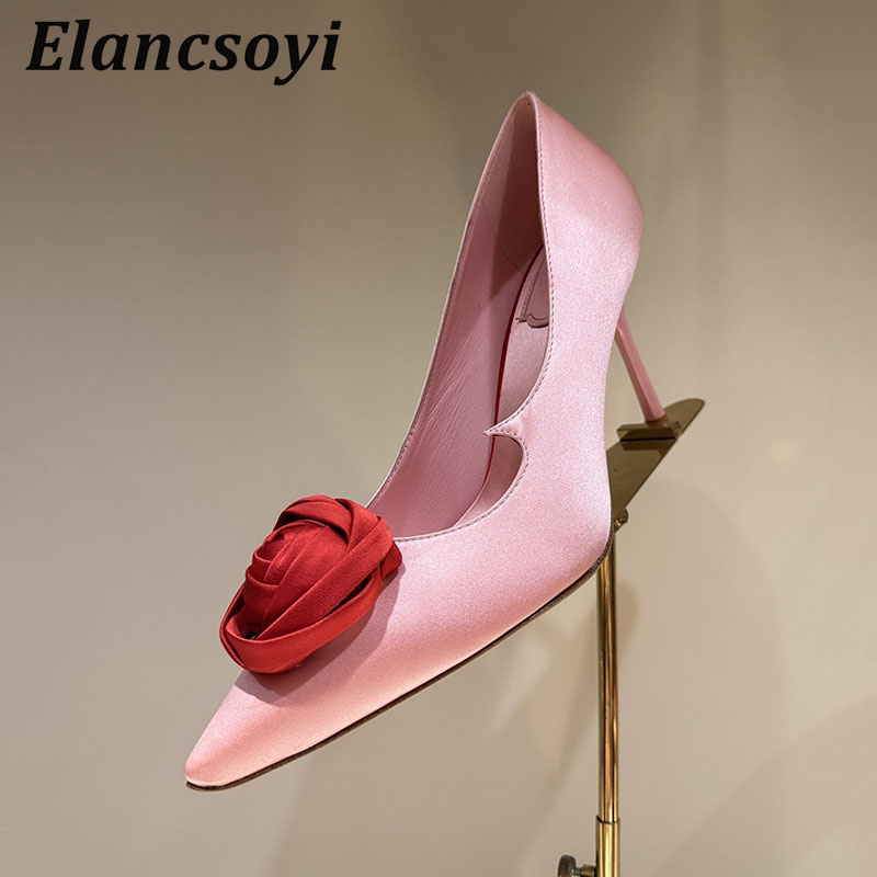 Sepatu Wanita Hak Tinggi Satin - Women Shoes Logo ulasan dan harga