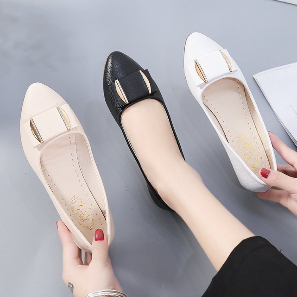 Sepatu Kerja Wanita Kasual Rin - Loafer Flat Women ulasan dan harga