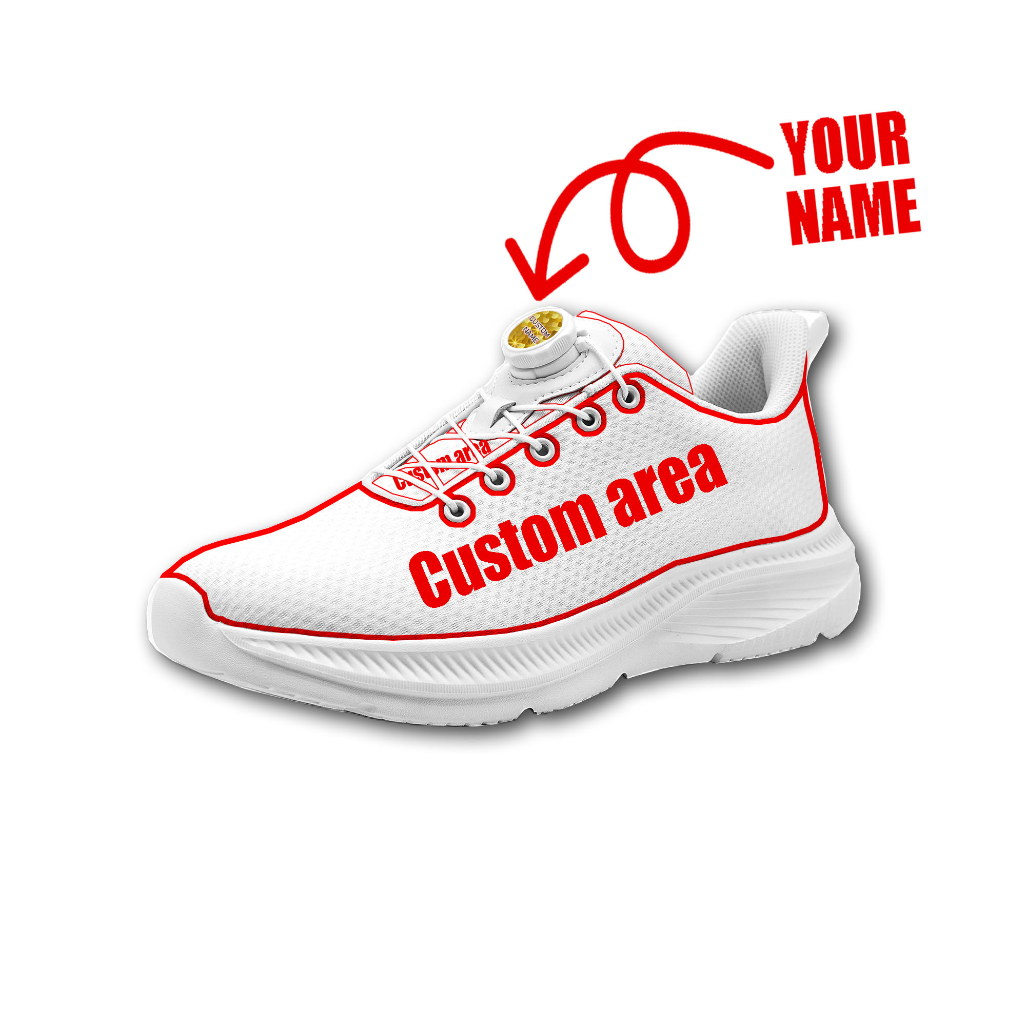 Sepatu Jalan Kustom Pria Wanit - Women Shoes Logo ulasan dan harga