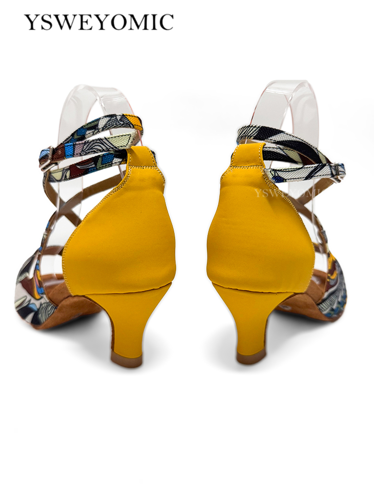 Sepatu Dansa Ballroom Hak Rend - Women Shoes Logo ulasan dan harga