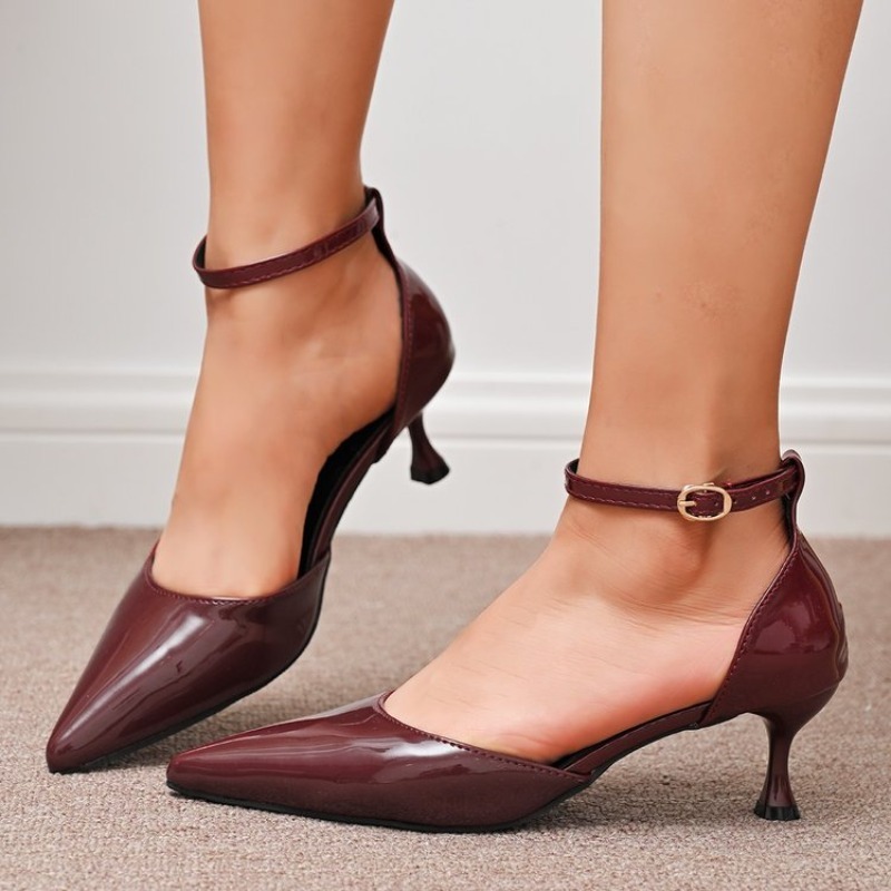 Sepatu Wanita Model Pumps Ujun - Women'S Shoes Kitten Heels ulasan dan harga