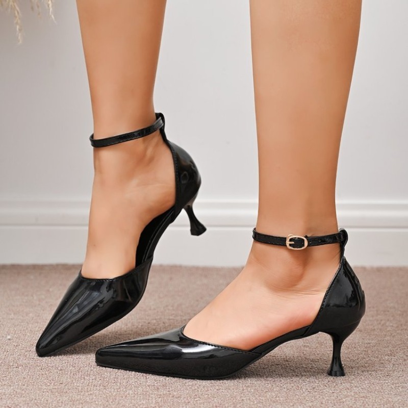 Sepatu Wanita Model Pumps Ujun - Women'S Shoes Kitten Heels ulasan dan harga