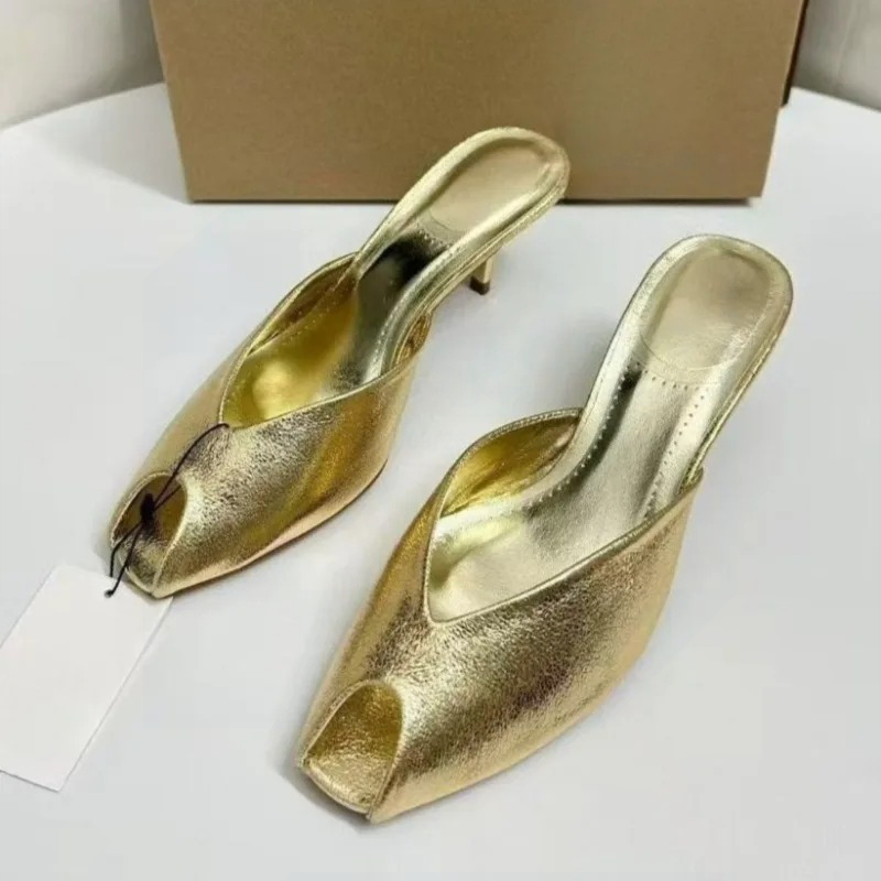 Sepatu Pump Wanita Desainer Em - Peep Toe Heels ulasan dan harga